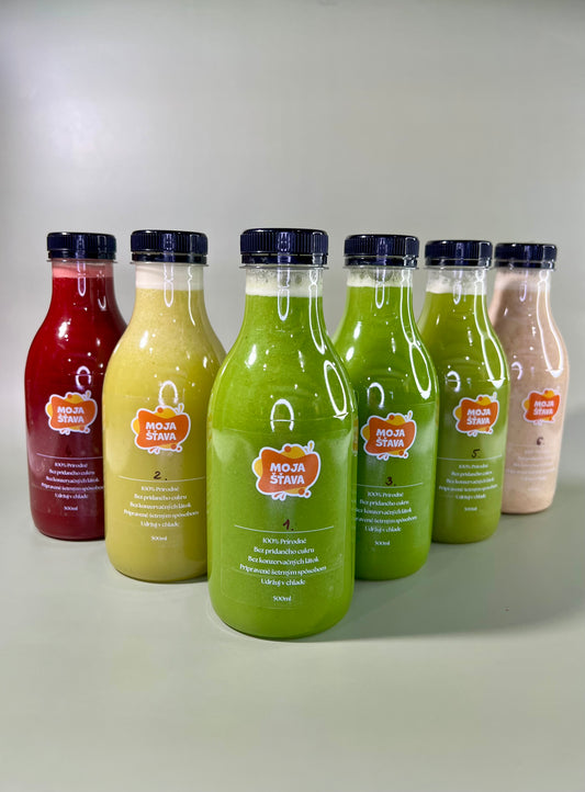 Celodenná očista šťavami